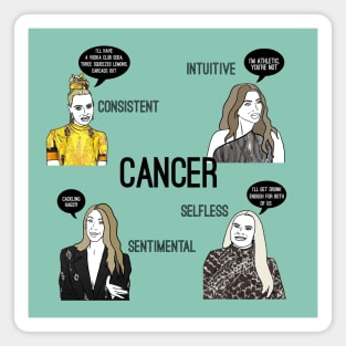 Cancer- Bravostrolgy series Magnet